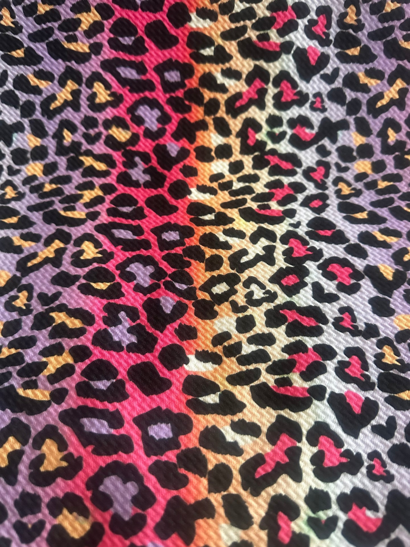 Ombré Rainbow Cheetah