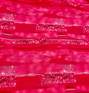 DBP Pink Glitter Brushstrokes
