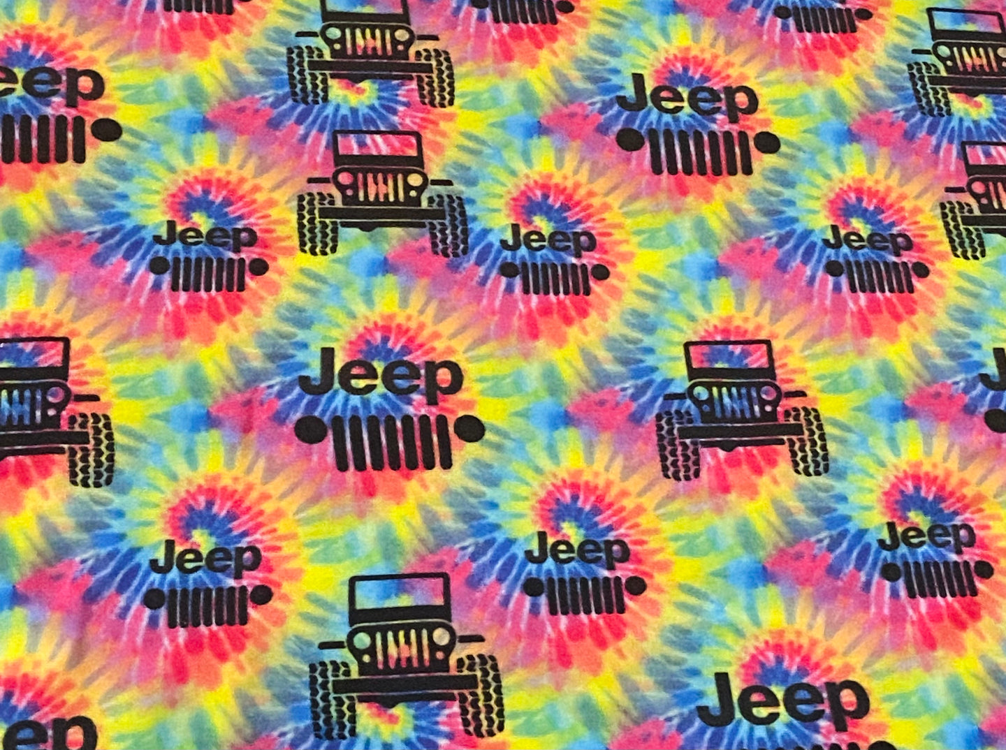 DBP Tie Dye Jeep