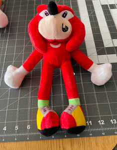 Sonic The Hedgehog Plush Character