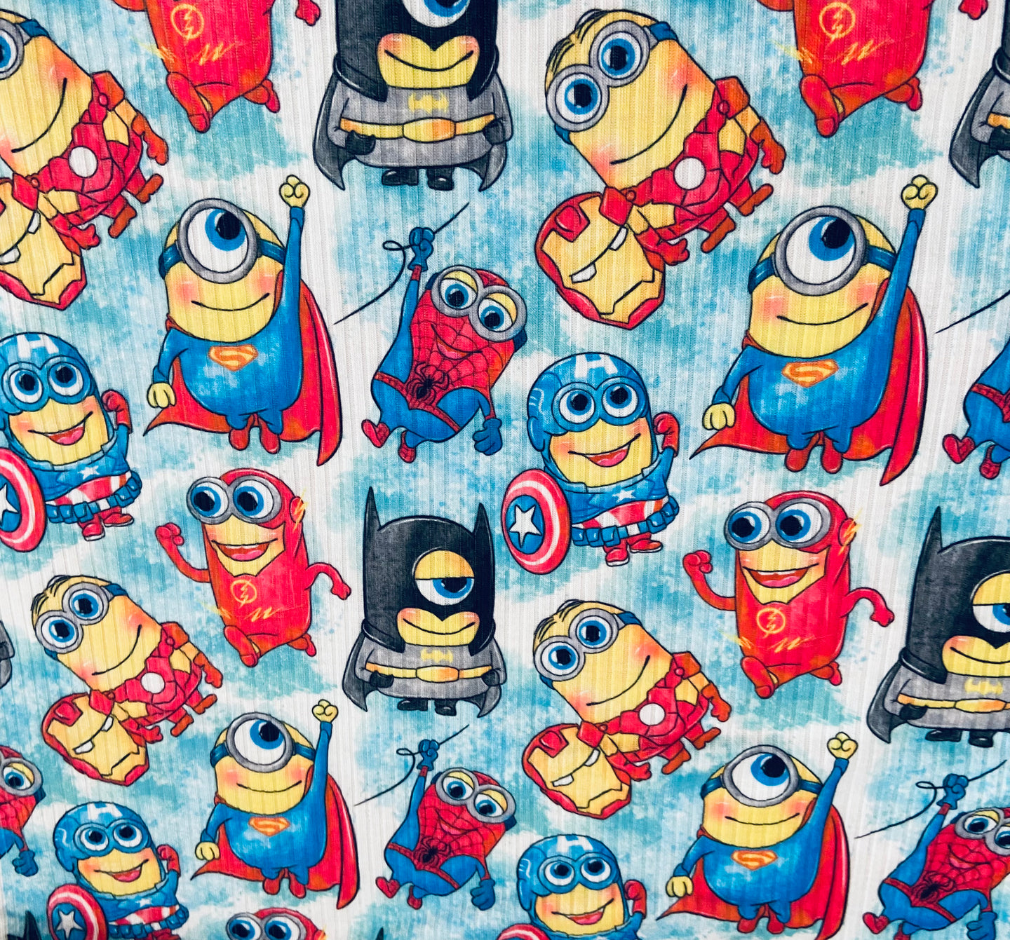 Ribknit Minion Superheroes