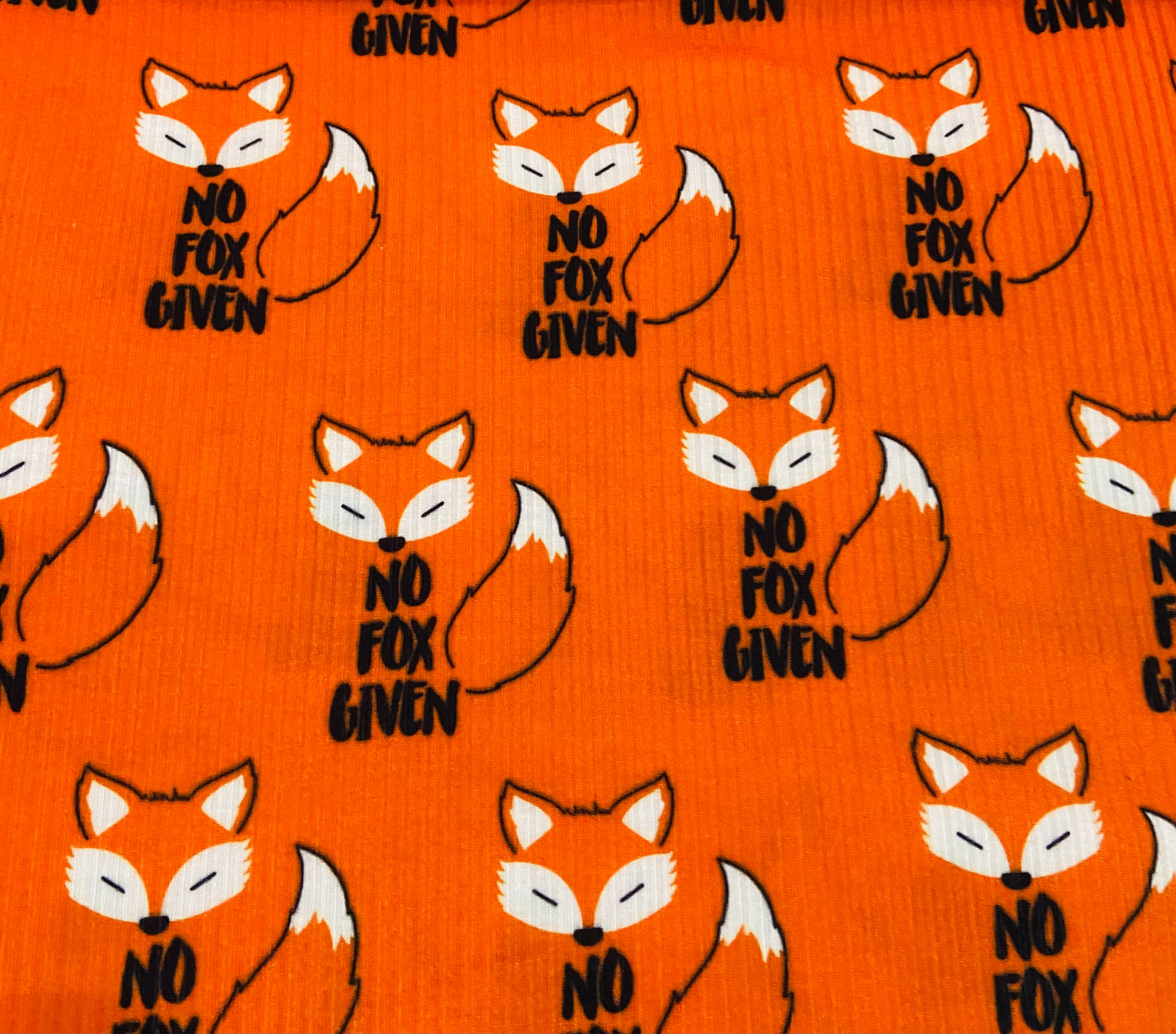 Ribknit No Fox Given