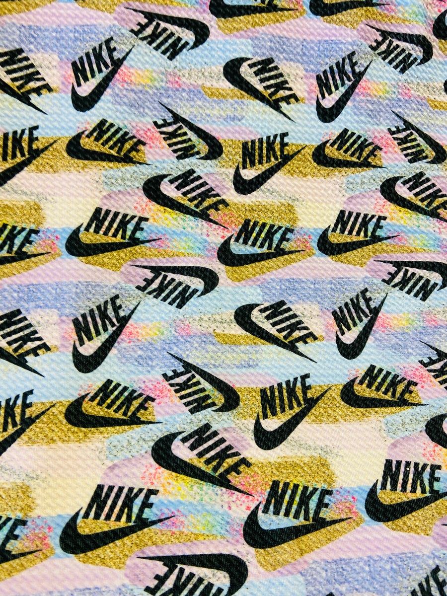 Pastel Nike Brushstrokes – Espinoza Fabrics