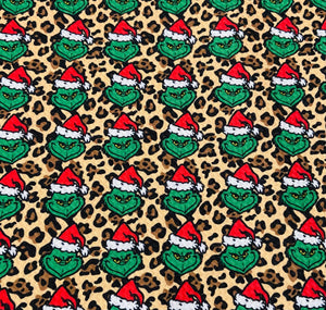 Christmas Cheetah Grinch