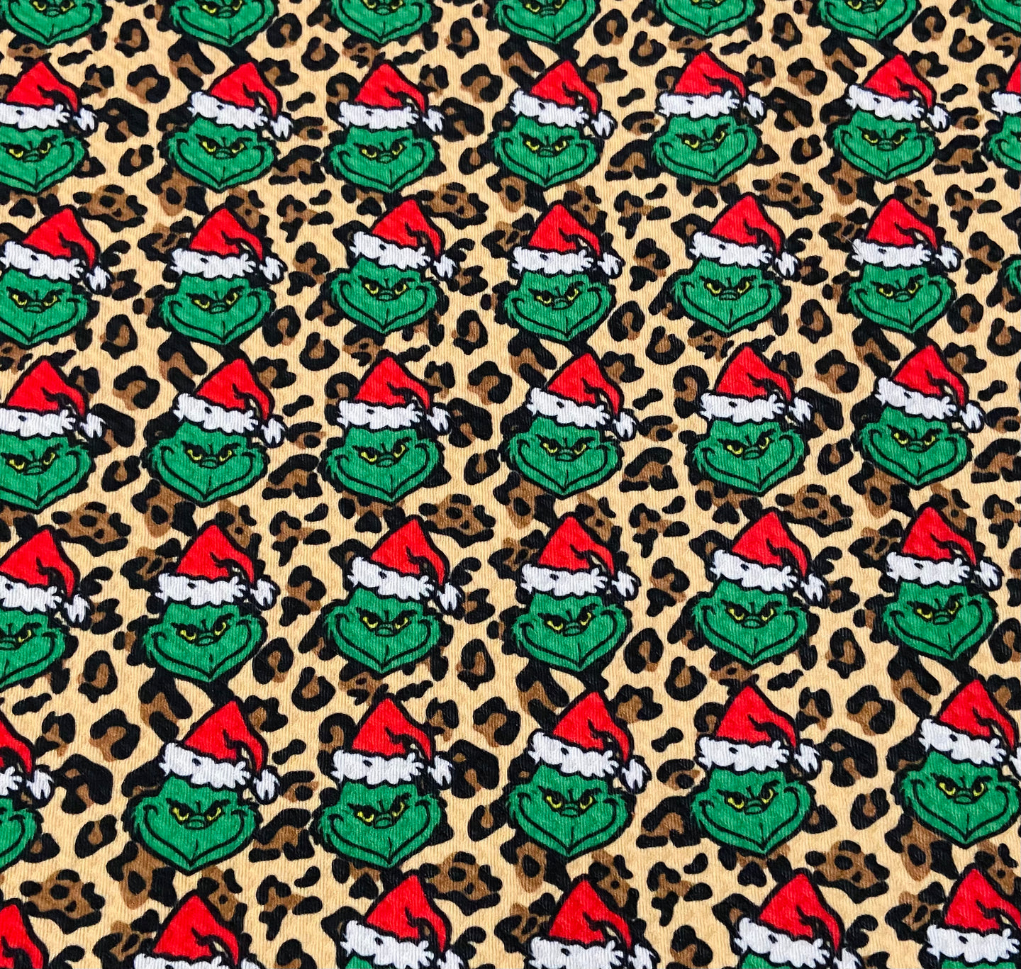 Christmas Cheetah Grinch