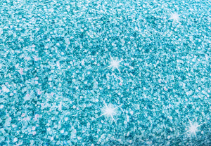 Swim Teal Chunky Glitter