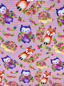 Floral Forest Animals