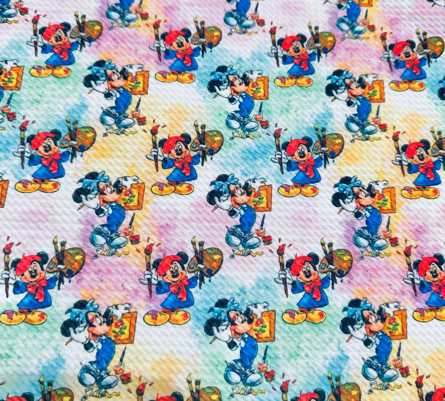 Artsy Mickey & Minnie